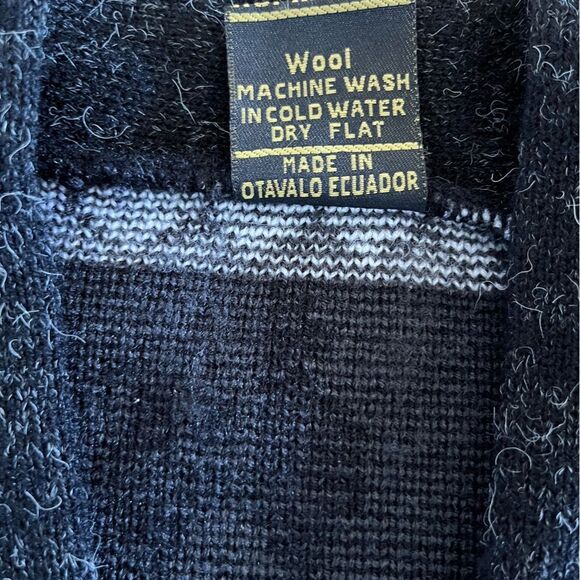 Vintage Tejidos Ruminahui Wool Cardigan Sweater - Picture 5 of 6
